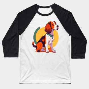 Brittany Portrait Baseball T-Shirt